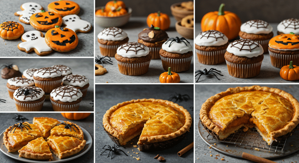 halloween baking ideas sweet treats spooky cupcakes cookies brownies