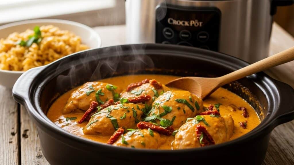 Best Crock Pot Marry Me Chicken recipe creamy sauce