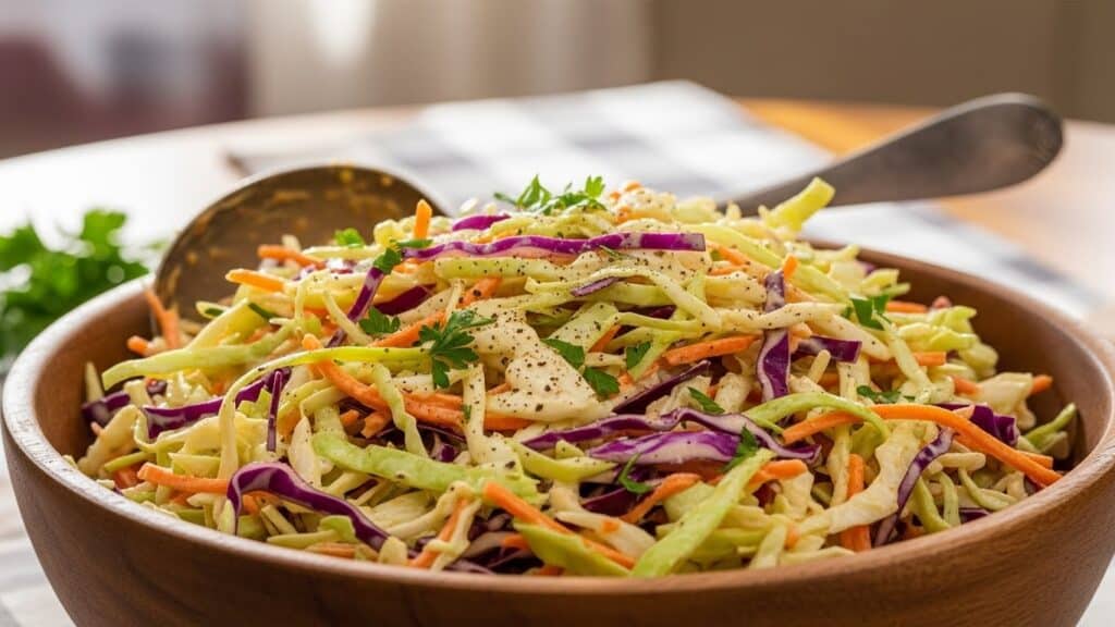 Best Homemade Old-Fashioned Creamy Coleslaw side dish