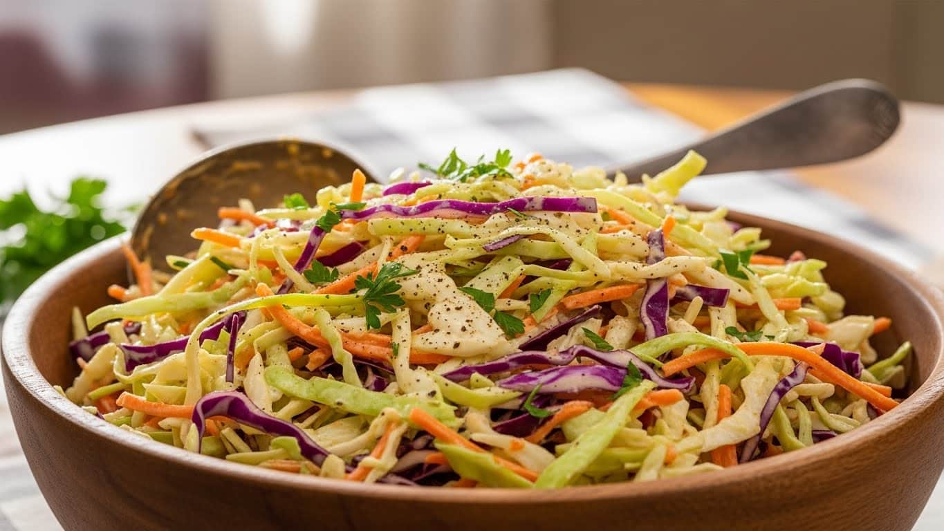 Best Homemade Old-Fashioned Creamy Coleslaw side dish