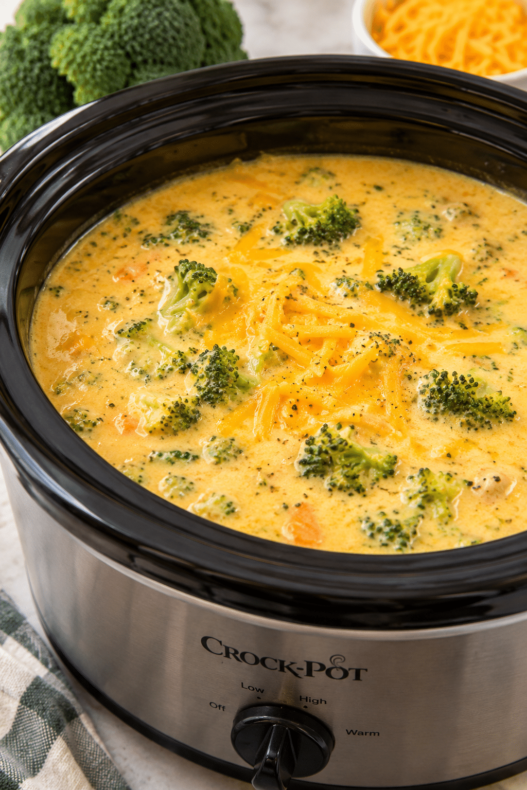 Broccoli Cheddar Soup Crock Pot