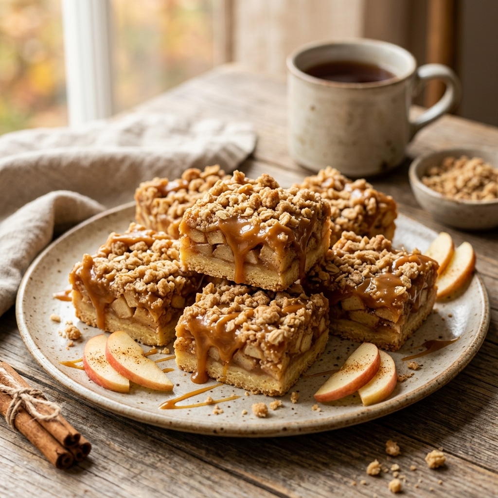 Caramel Apple bars