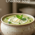 Healthy Broccoli Cheddar Soup
