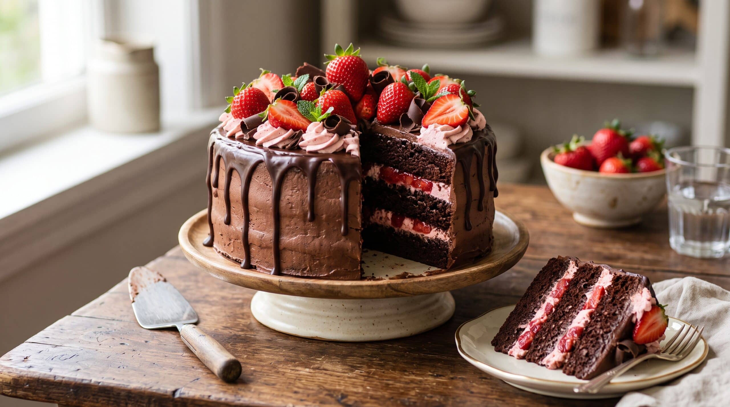 Strawberry Chocolate Cake Recipe for Any Occasion